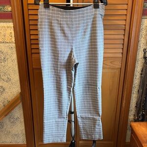 Violets & Roses Black Plaid Pants Size 14